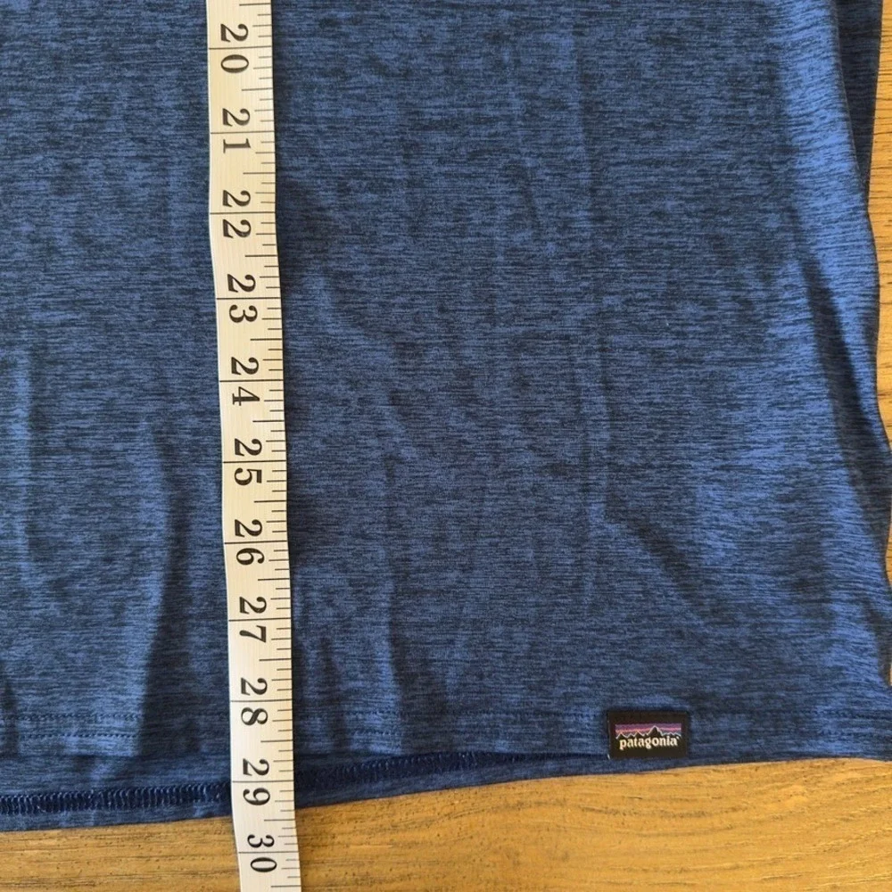 Patagonia Capilene Cool Daily Shirt-Stretch Performance UPF 50+-Blue Solid-Sz XL - Picture 7 of 12